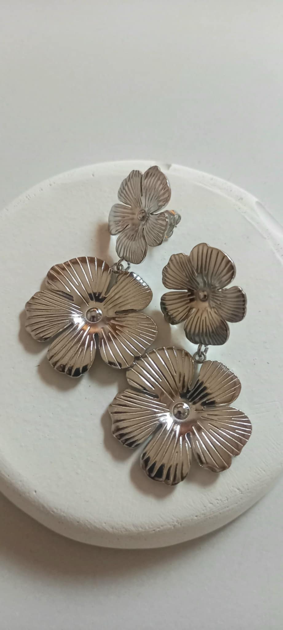 Κρεμαστά σκουλαρίκια από ατσάλι