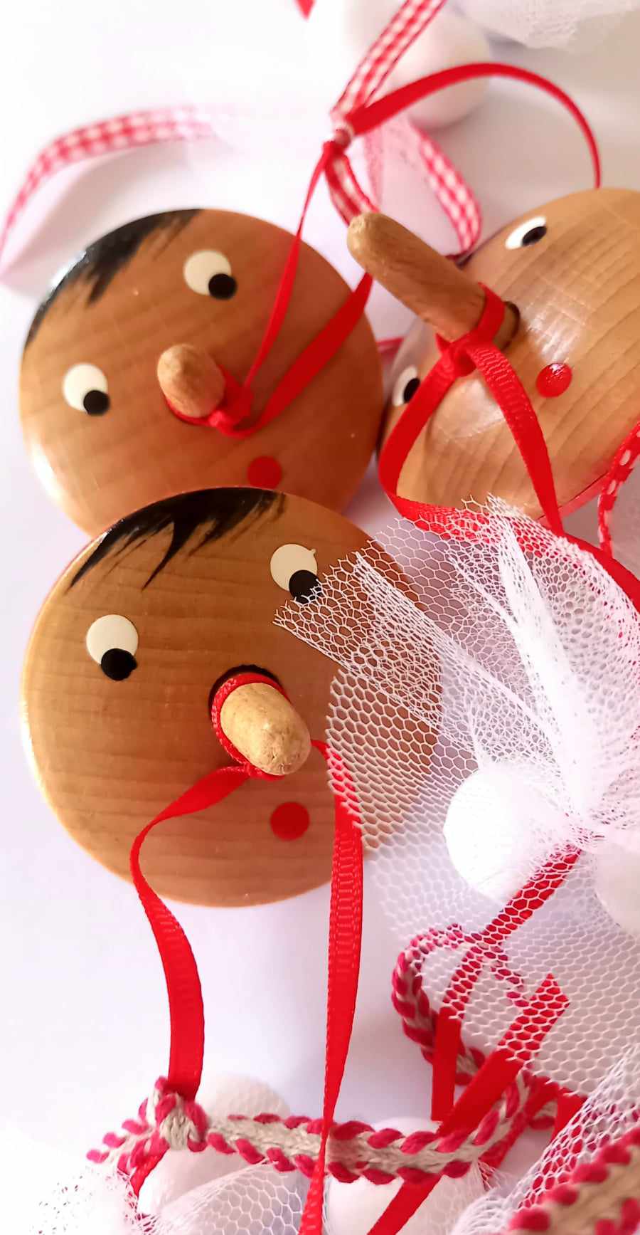 Παιδική μπομπονιέρα βάπτισης σβούρα "Πινόκιο"