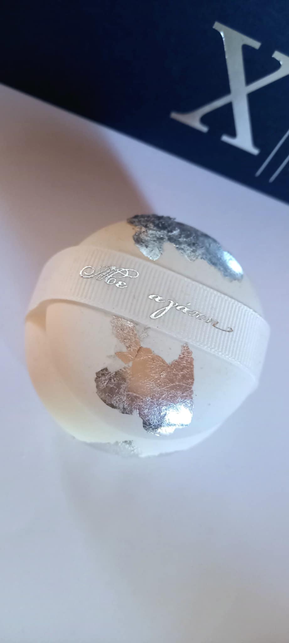 Προσκλητήριο γάμου με ασημοτυπία