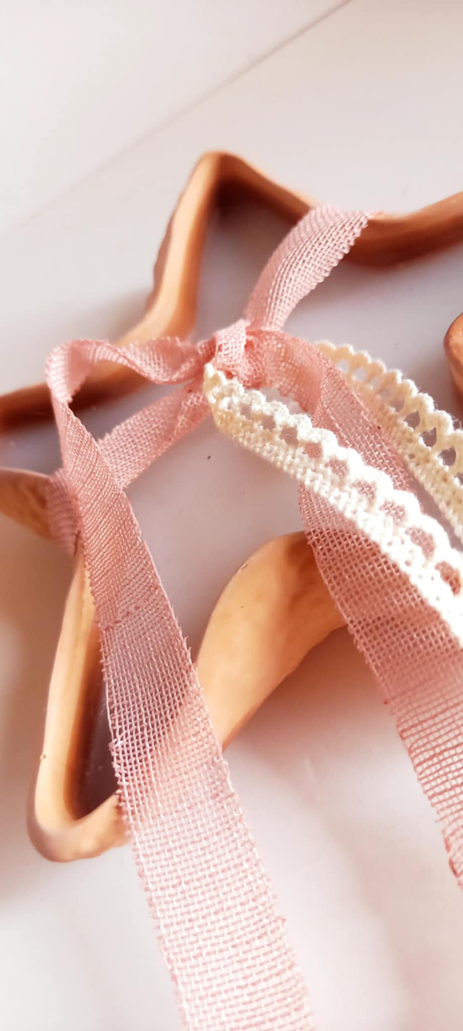 Μπομπονιέρα γάμου - βάπτισης αστερίας με κερί