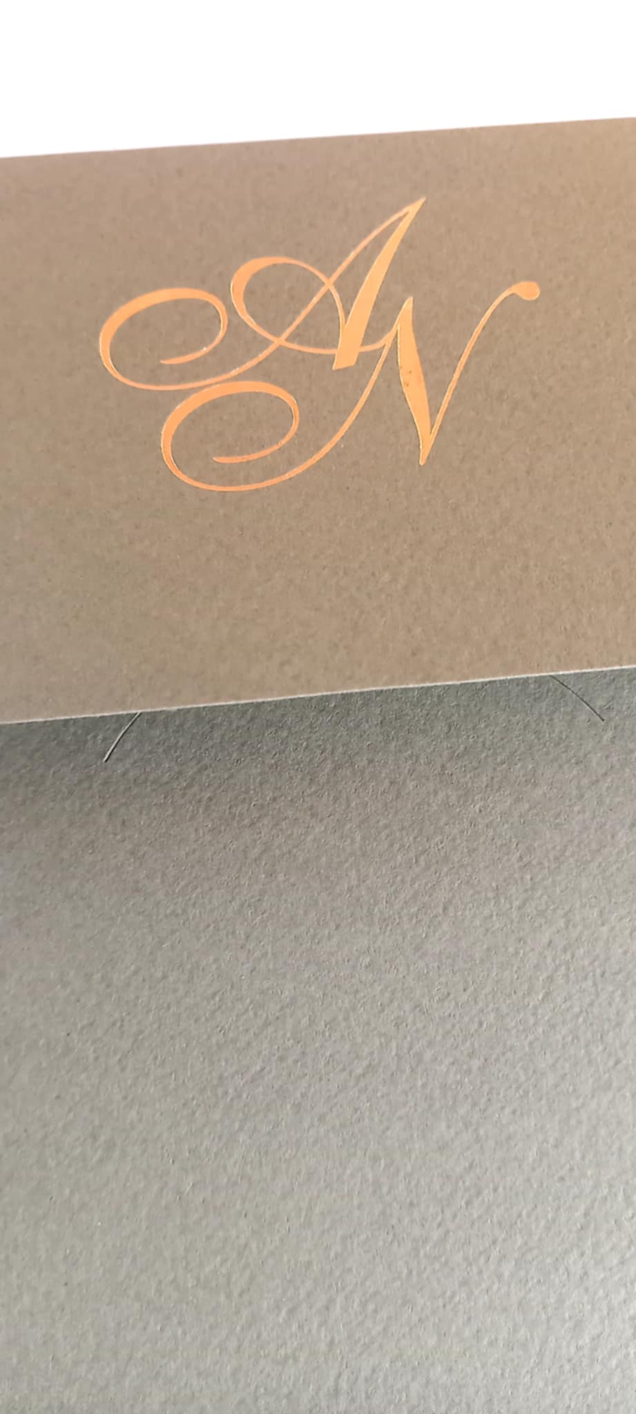 Προσκλητήριο γάμου με χρυσοτυπία