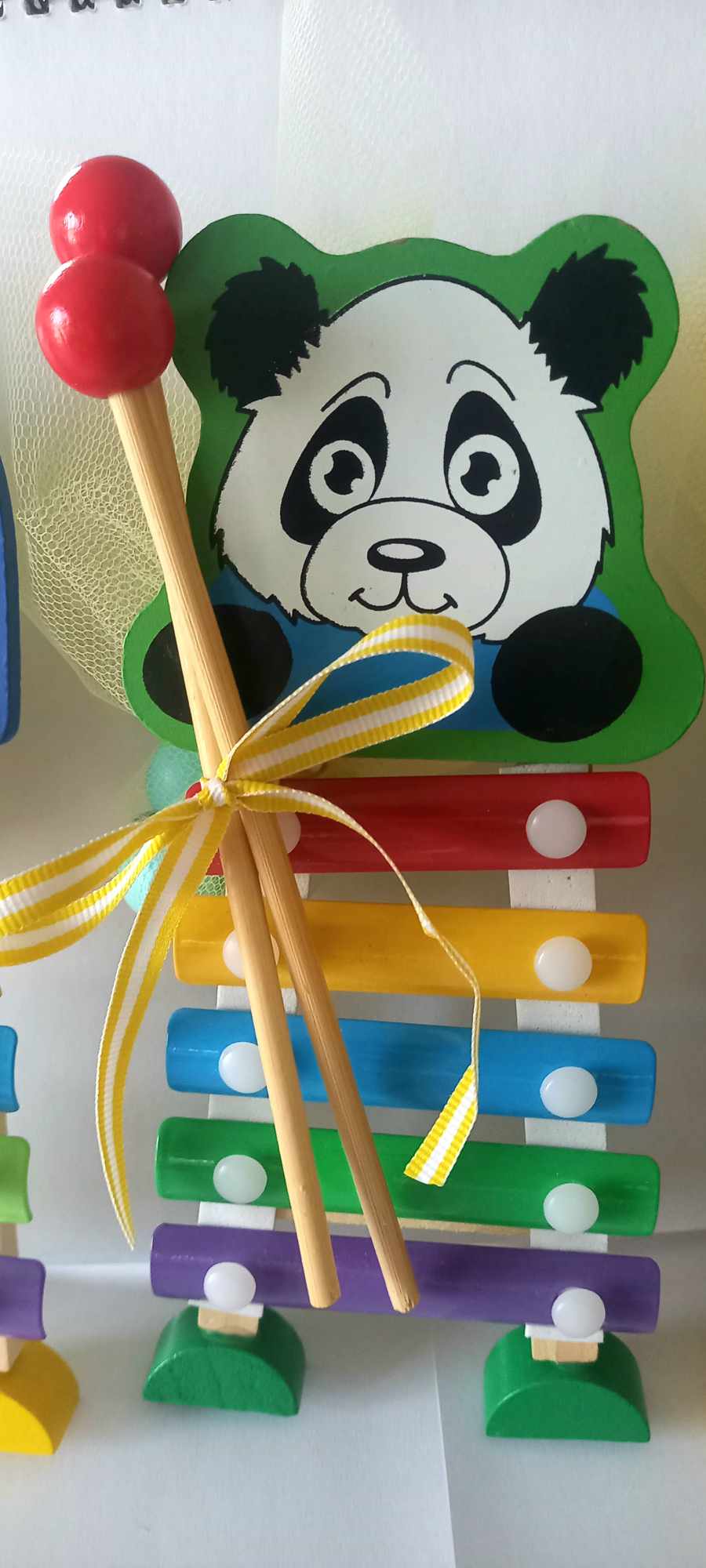 Παιδική μπομπονιέρα βάπτισης ξυλόφωνο