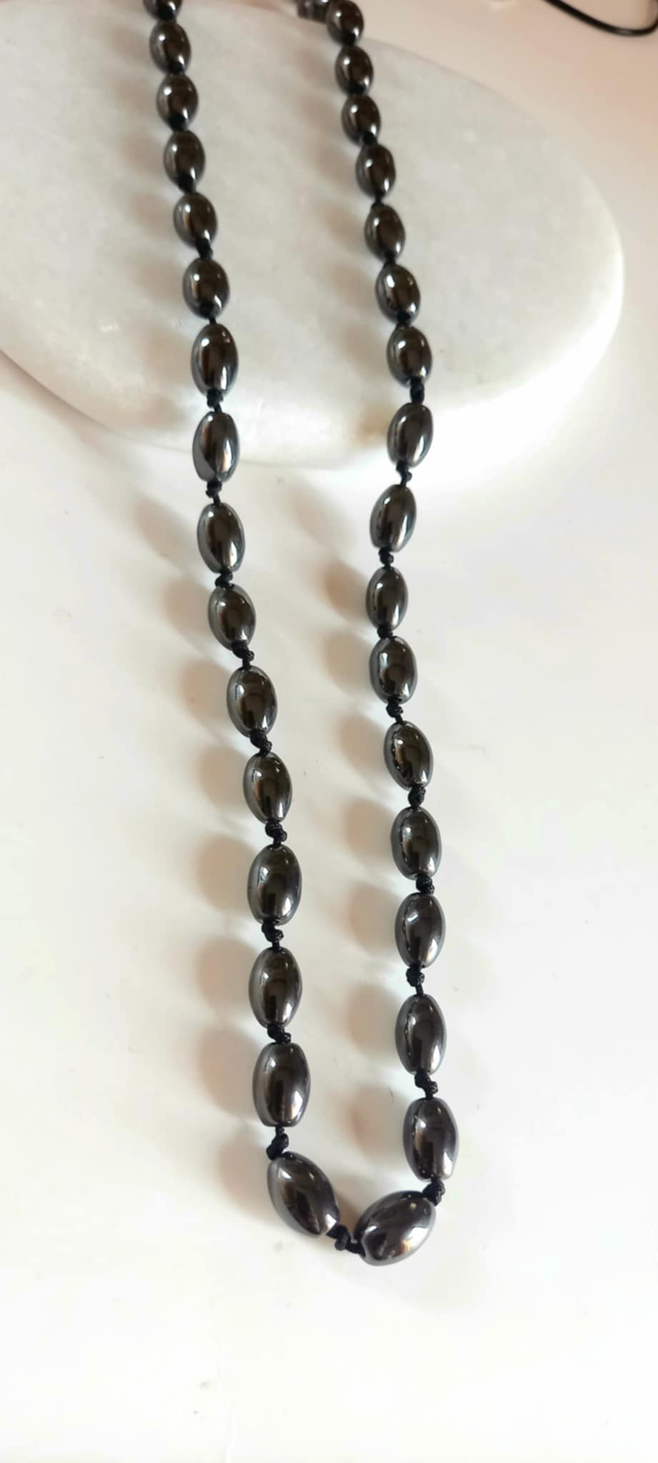 Κολιέ-ροζάριο με αιματίτες