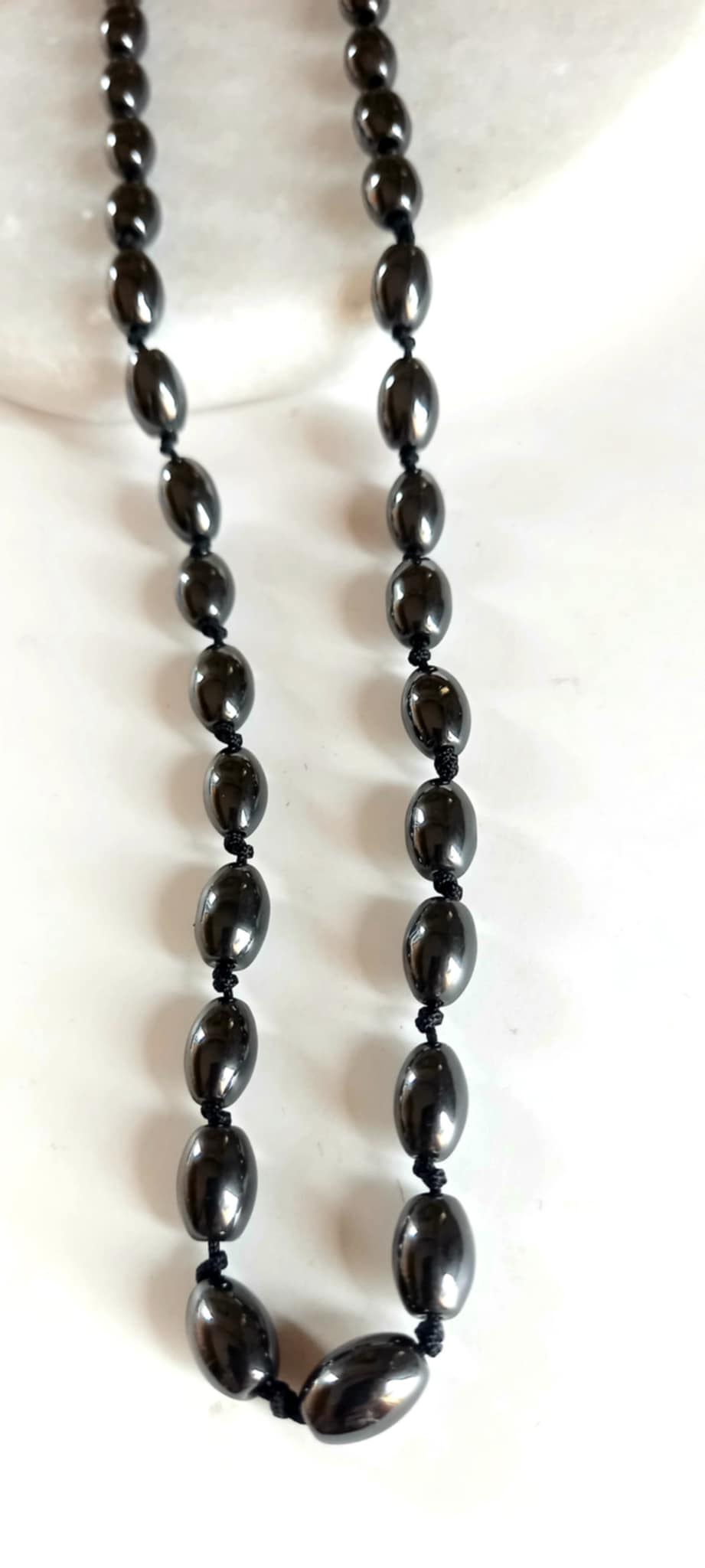 Κολιέ-ροζάριο με αιματίτες