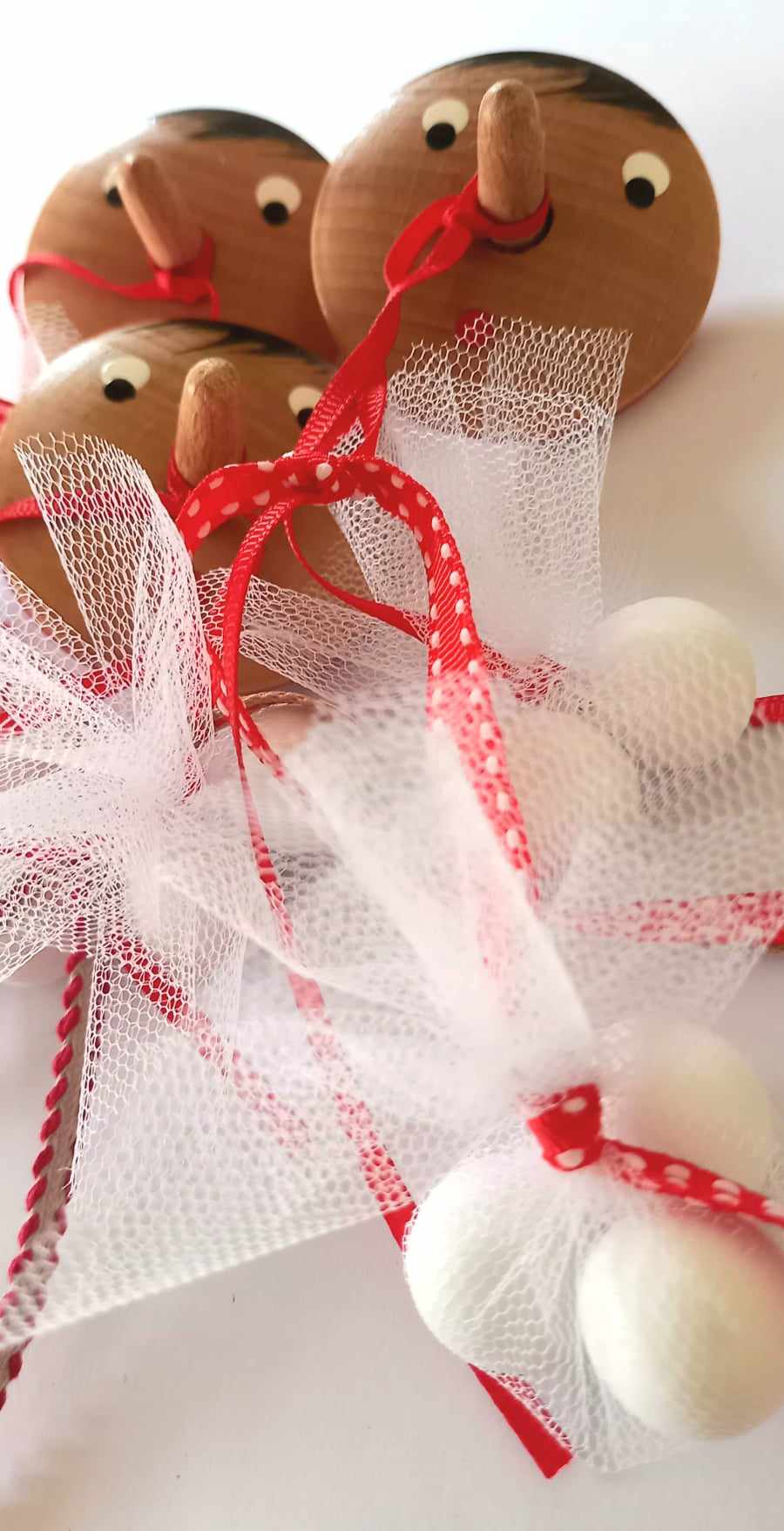 Παιδική μπομπονιέρα βάπτισης σβούρα "Πινόκιο"