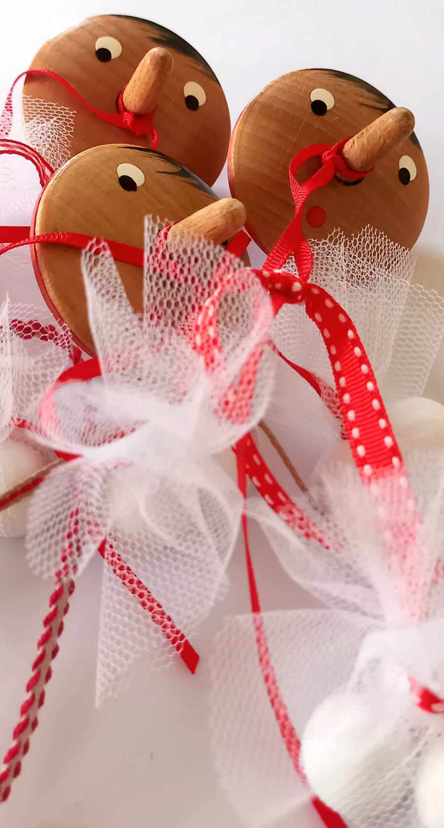Παιδική μπομπονιέρα βάπτισης σβούρα "Πινόκιο"