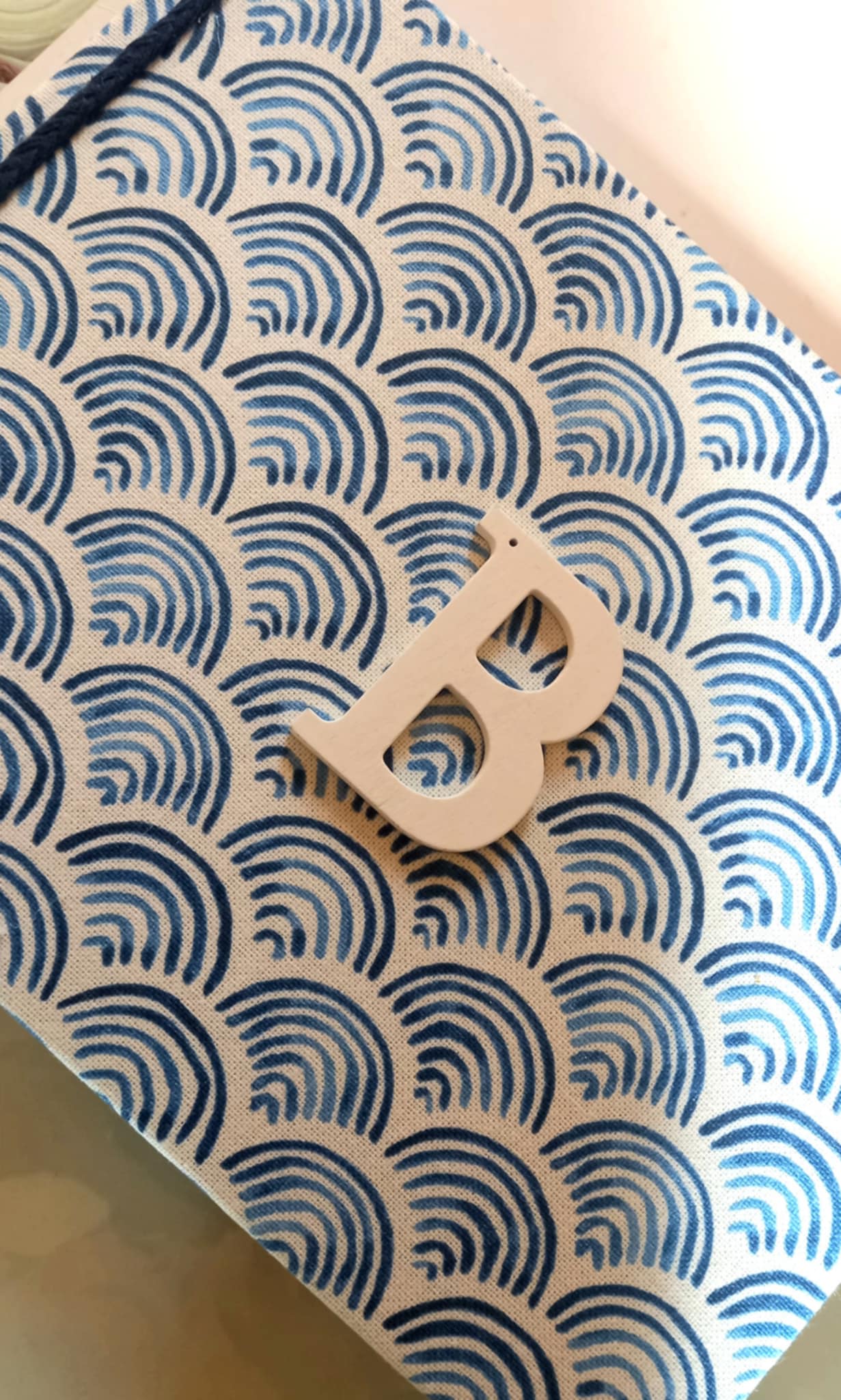 Βιβλίο ευχών με ύφασμα