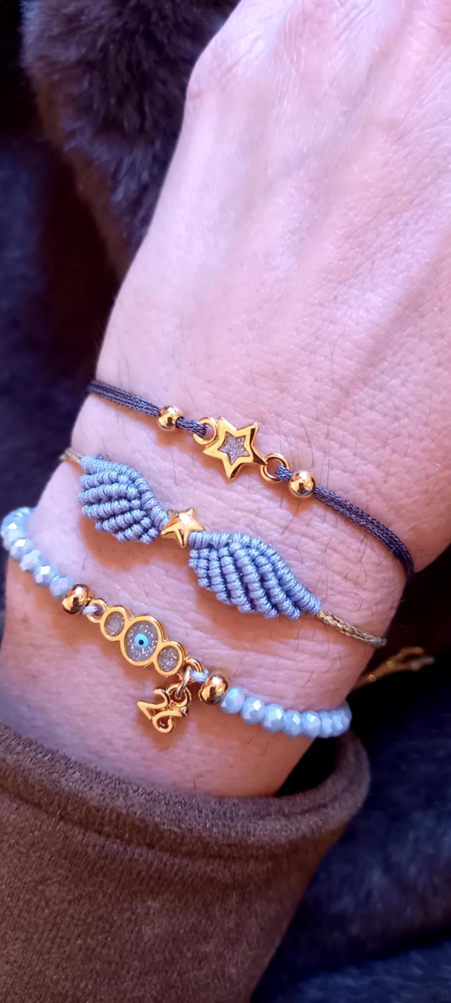 Βραχιόλι γούρι 2026 με αστέρι