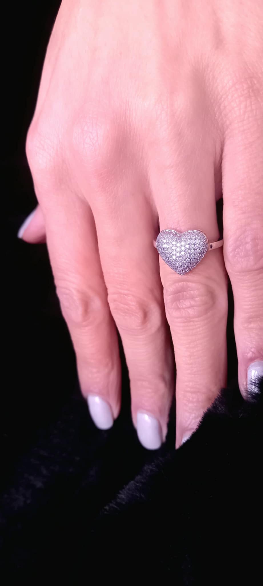 Δαχτυλίδι από ατσάλι με ζιργκόν