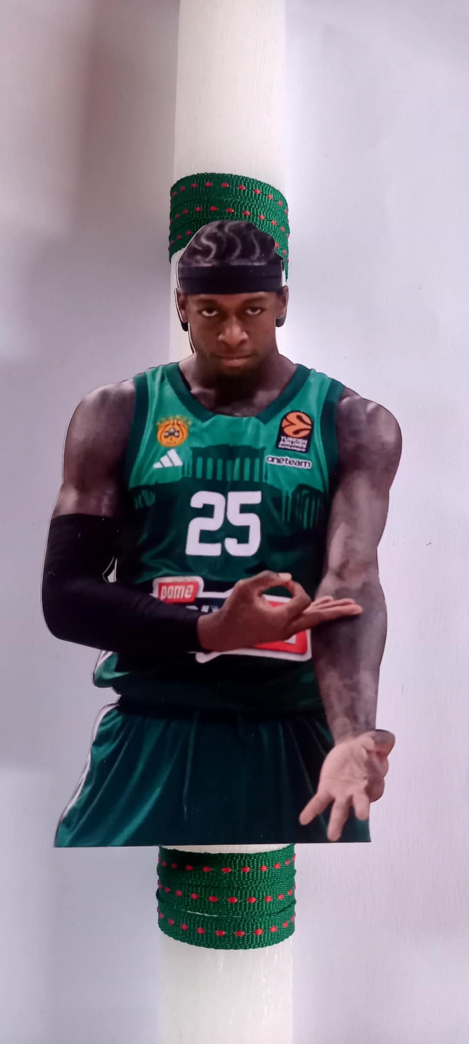 Χειροποίητη λαμπάδα με τον Nunn