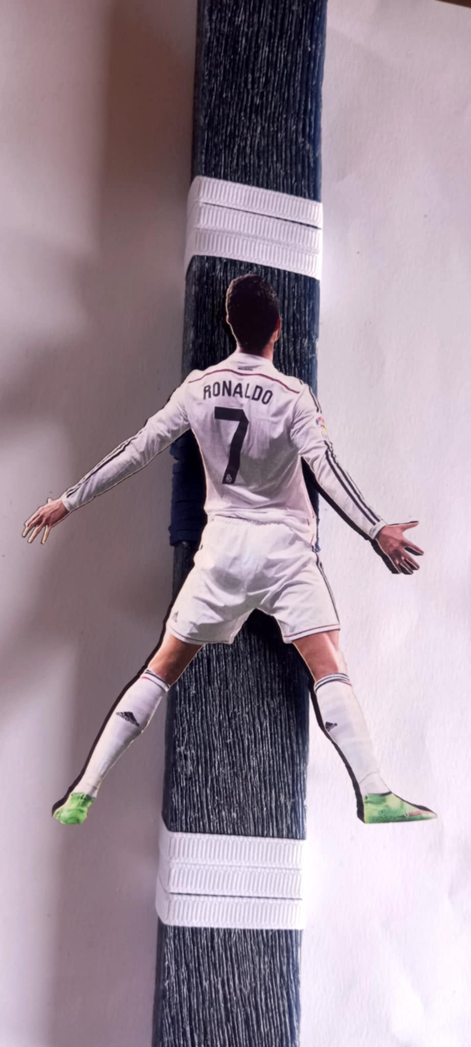 Χειροποίητη λαμπάδα με τον Ρονάλντο