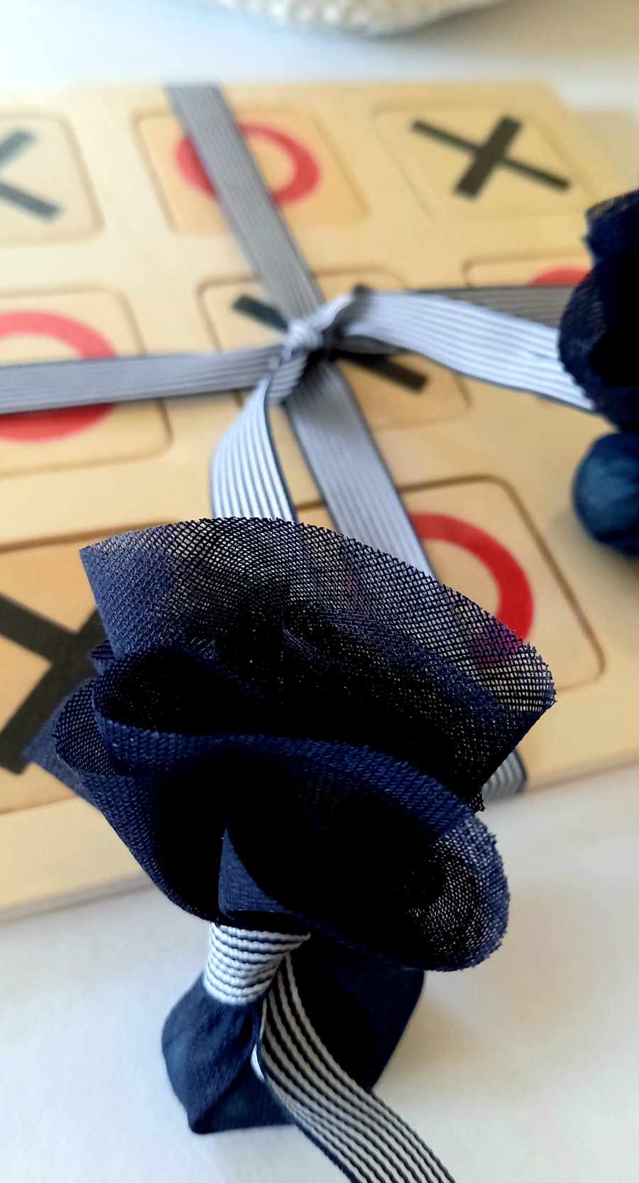 Παιδική μπομπονιέρα βάπτισης ξύλινο ντόμινο