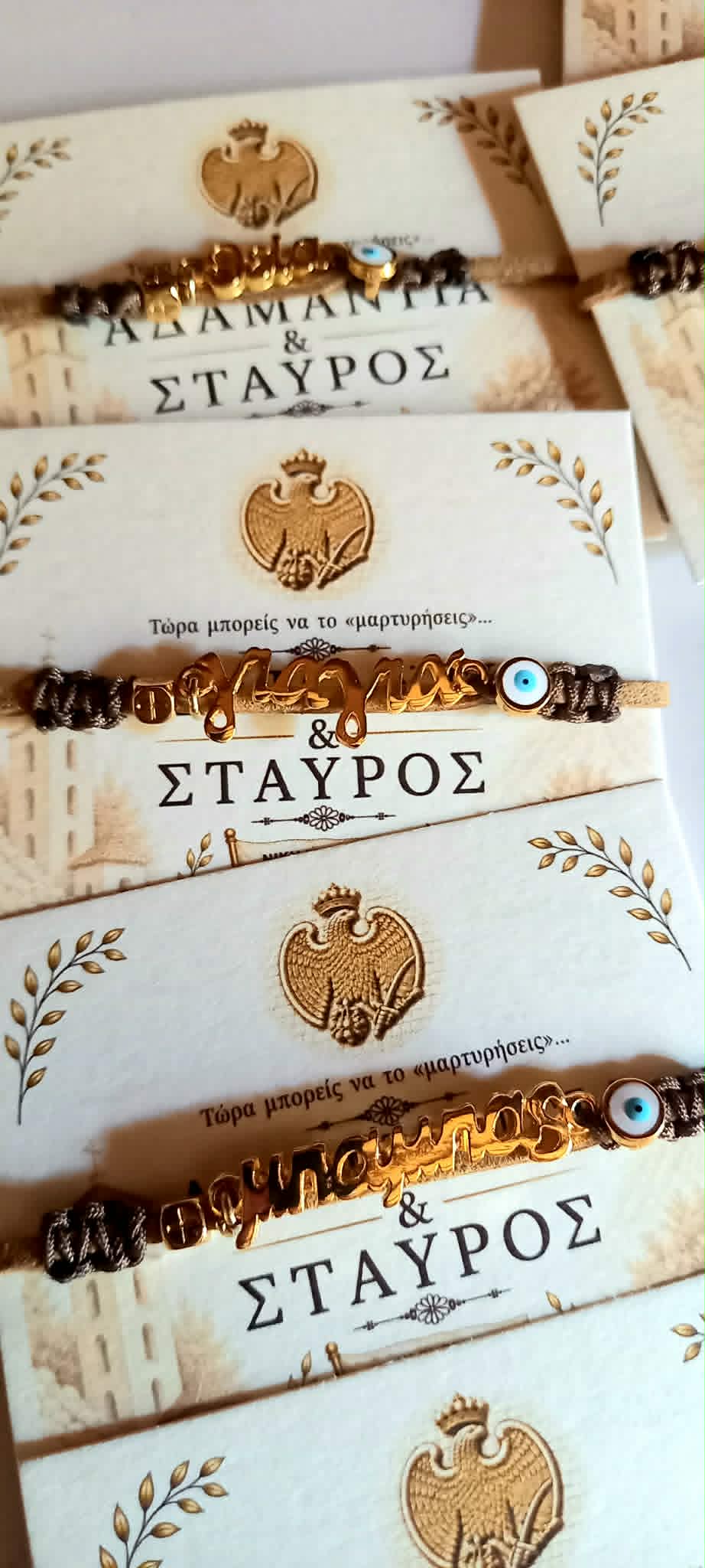 Μαρτυρικό βάπτισης για το νονό και τη νονά