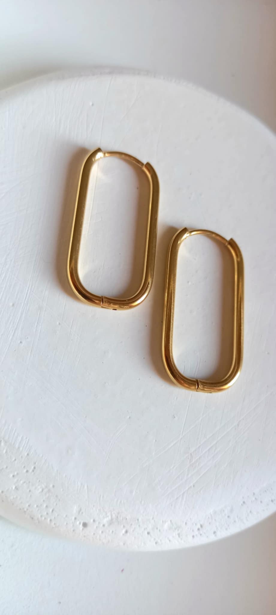 Ατσάλινοι κρίκοι σε παραλληλόγραμμο σχήμα