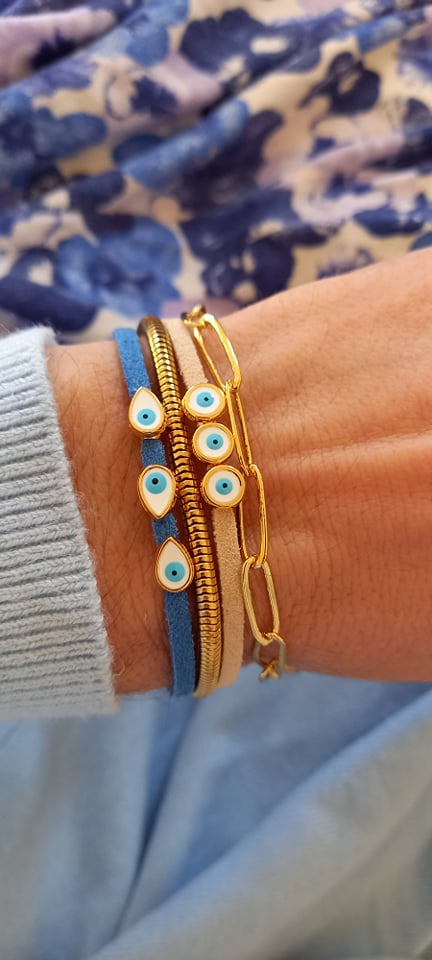 Ατσάλινη αλυσίδα-βραχιόλι φίδι στρογγυλό