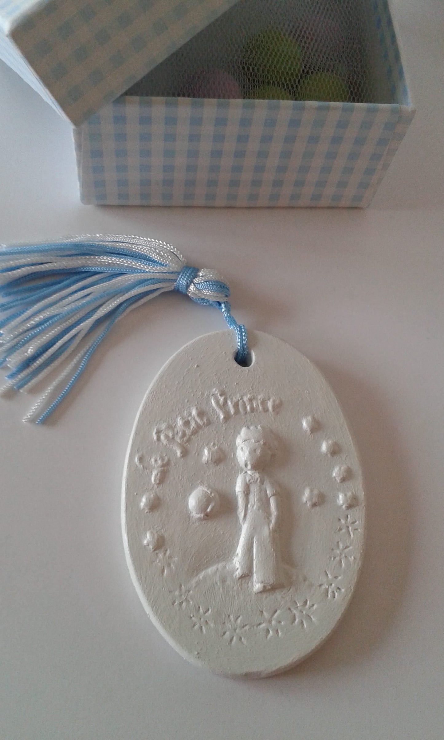 Μπομπονιέρα βάπτισης "μικρός πρίγκιπας"