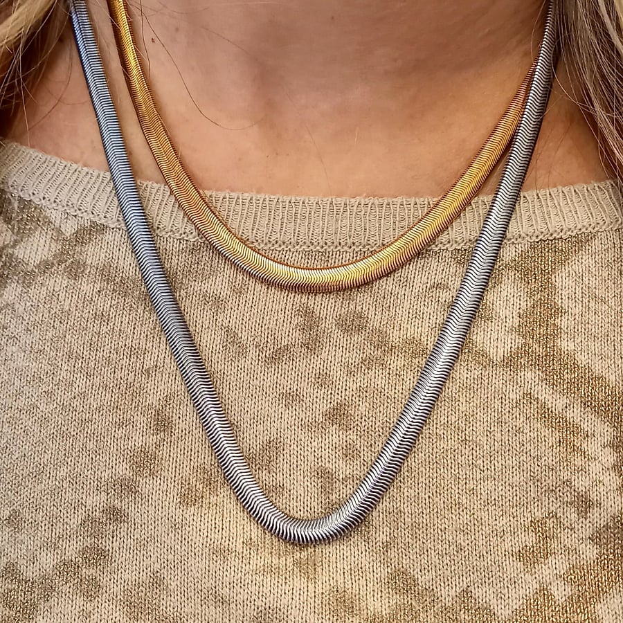 Ατσάλινη αλυσίδα "φίδι"