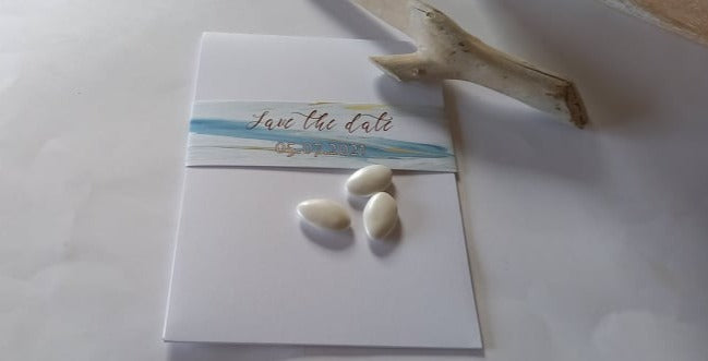 Προσκλητήριο γάμου "Save the date"