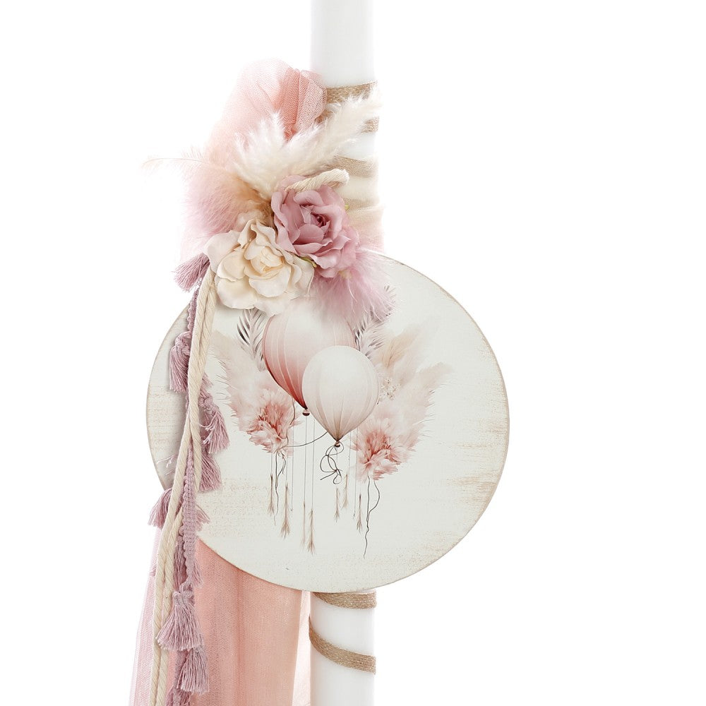 Σετ βάπτισης σε ρομαντικό - boho ύφος