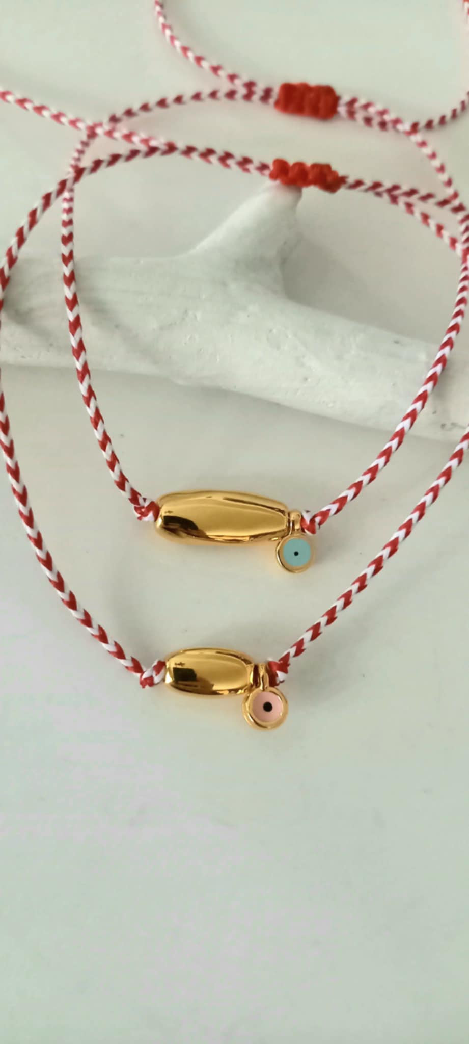 Βραχιόλι μαρτάκι με μπάρα και μάτι