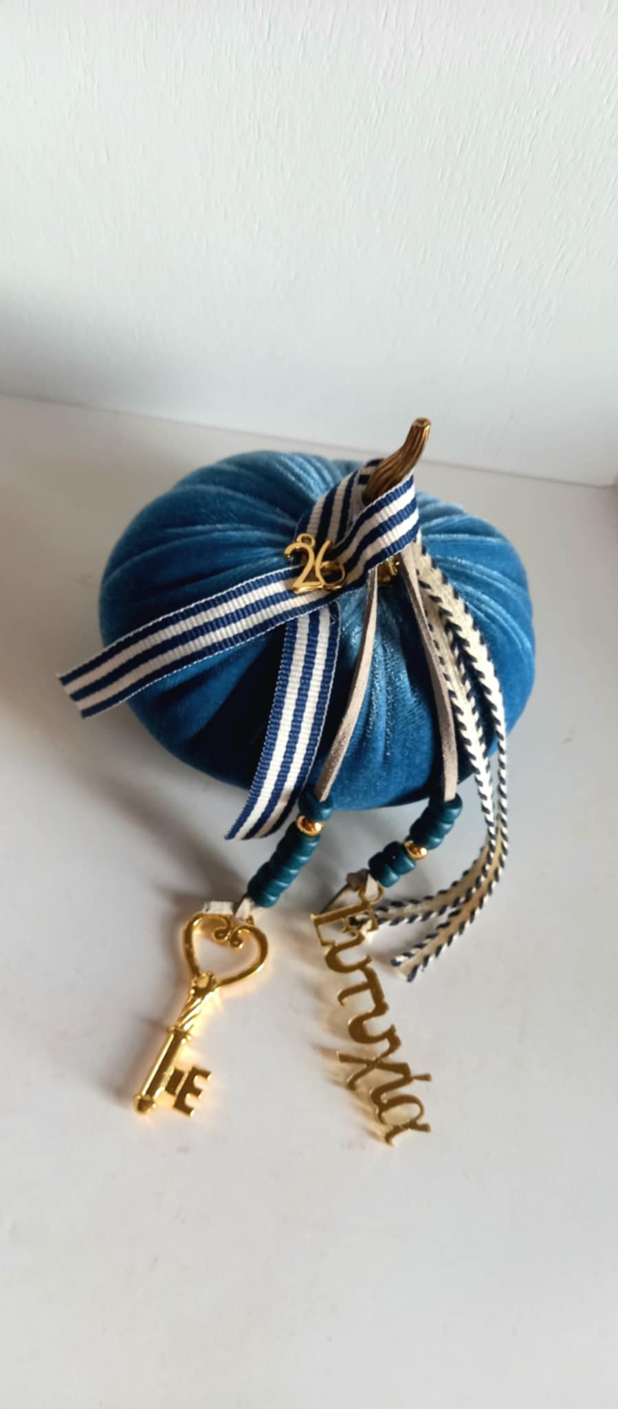 Γούρι - 2026 βελούδινη κολοκύθα