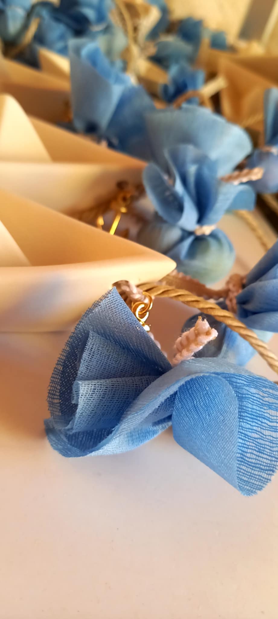 Μπομπονιέρα βάπτισης καραβάκι με άγκυρα και όνομα