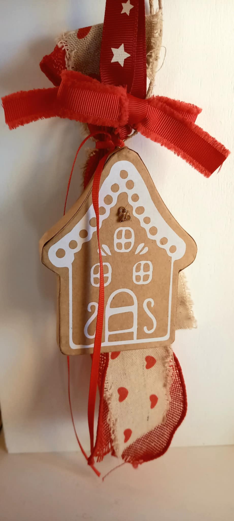 Κρεμαστό γούρι 2026 με σπιτάκι