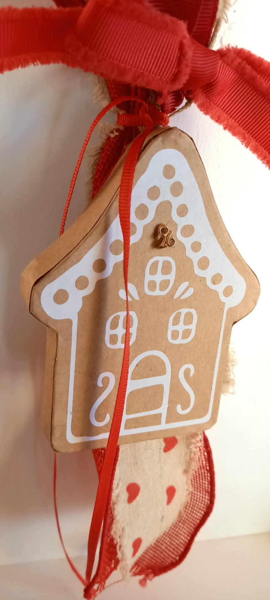 Κρεμαστό γούρι 2026 με σπιτάκι