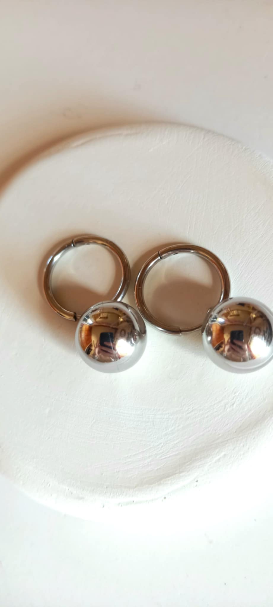 Σκουλαρίκια - κρίκοι από ατσάλι