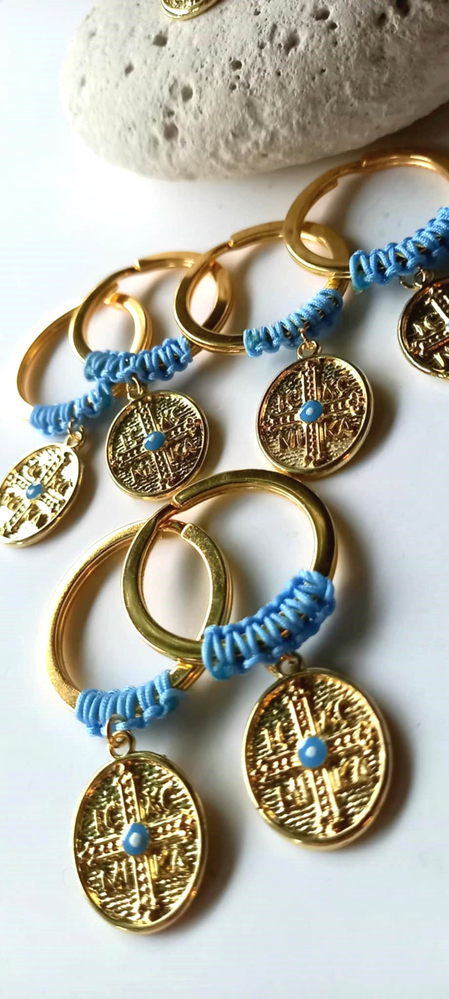 Μαρτυρικό βάπτισης μπρελόκ με κωνσταντινάτο