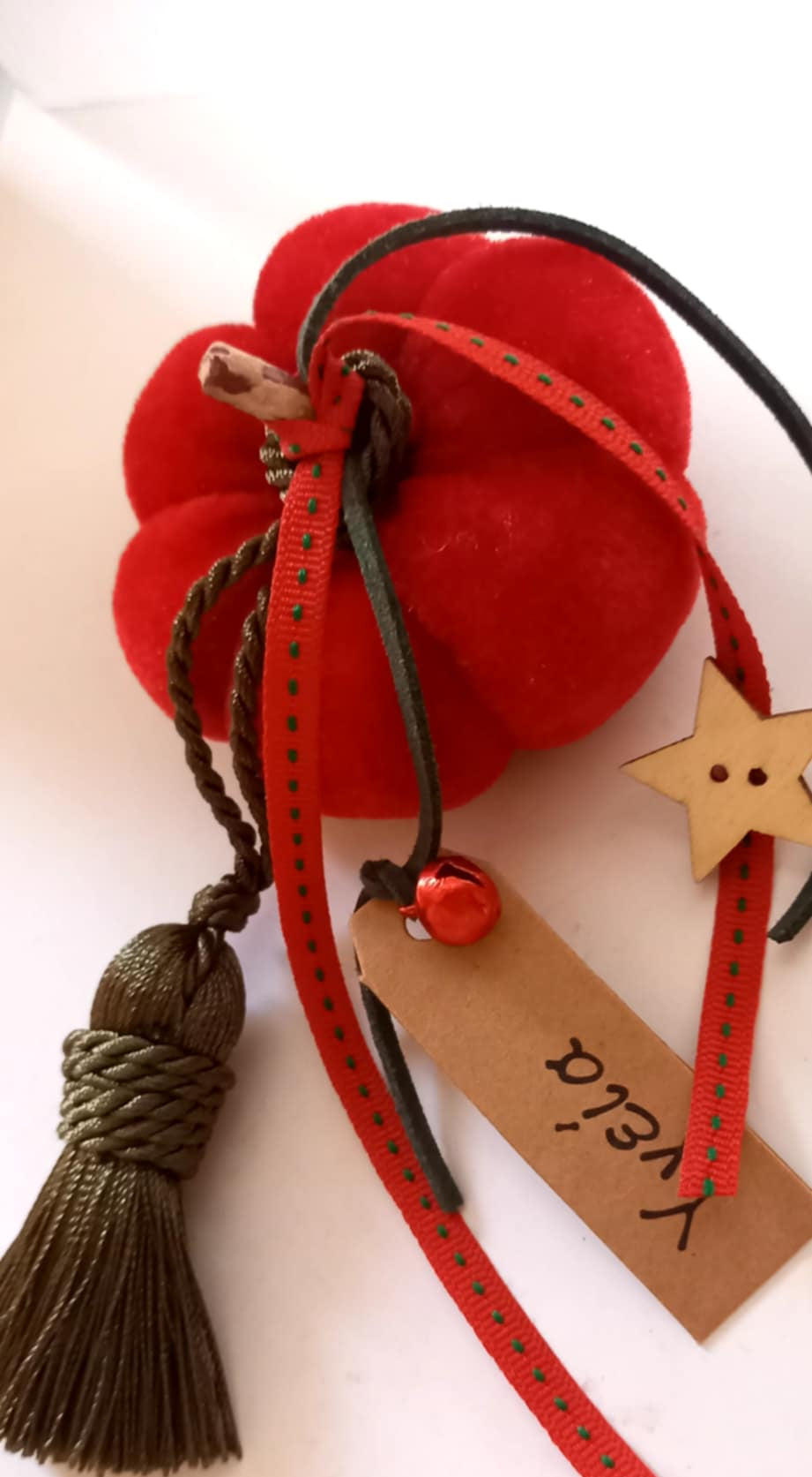 Γούρι 2026 - βελούδινη κολοκύθα