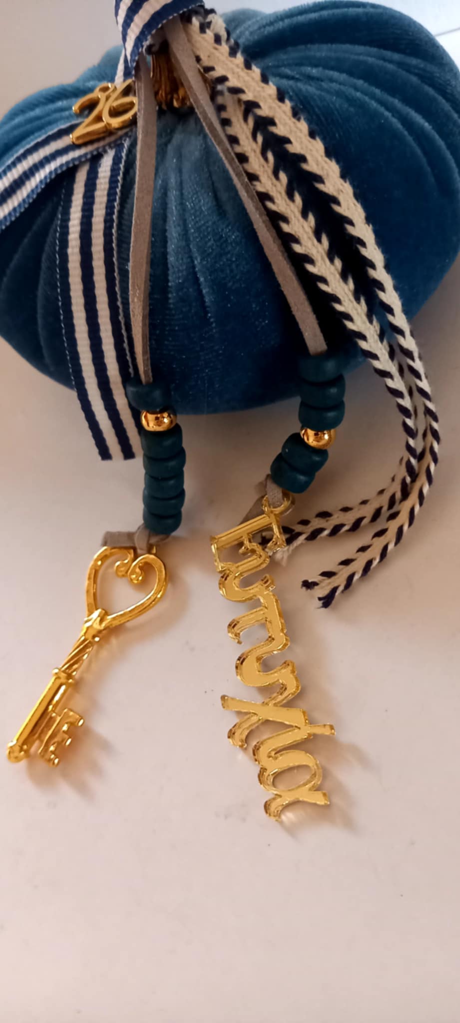 Γούρι - 2026 βελούδινη κολοκύθα