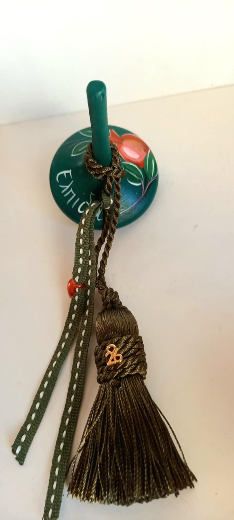 Γούρι 2026 σβούρα ζωγραφισμένη στο χέρι