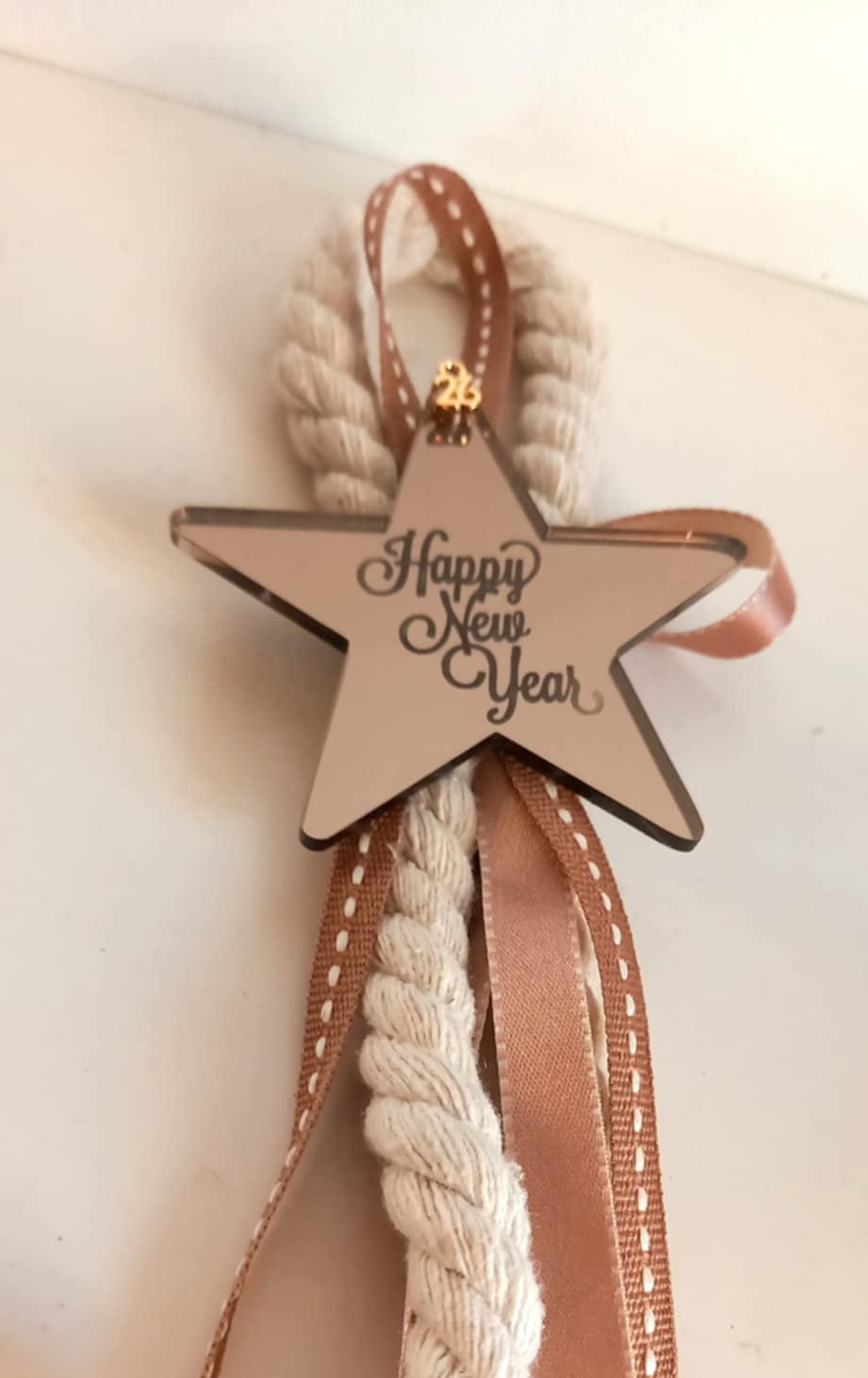 Κρεμαστό γούρι με plexi αστέρι