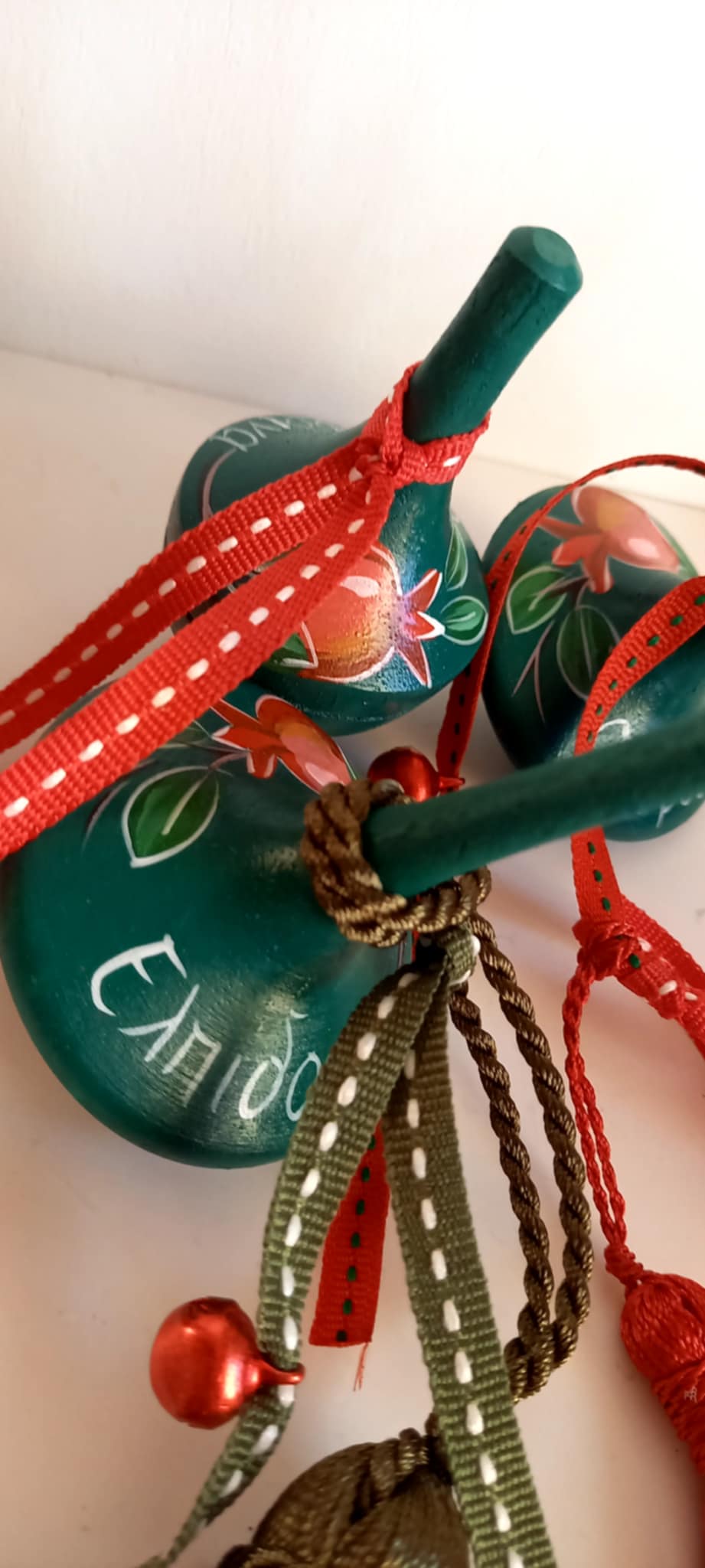 Γούρι 2026 σβούρα ζωγραφισμένη στο χέρι