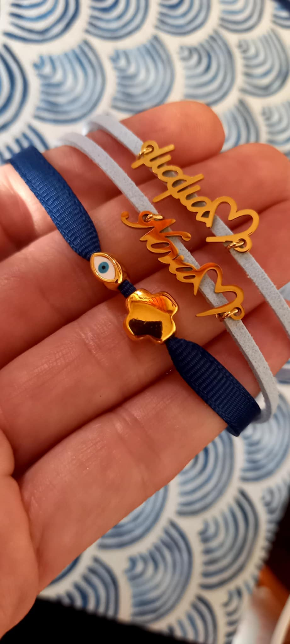 Μαρτυρικό βραχιόλι βάπτισης για τη μαμά