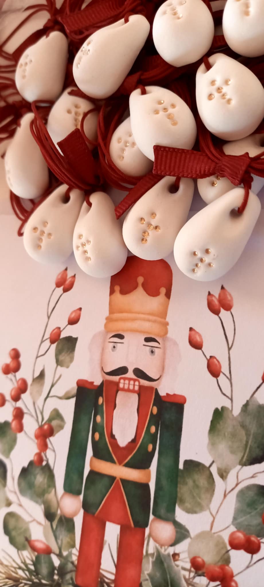 Μαρτυρικό για το λαιμό με υφή πορσελάνης