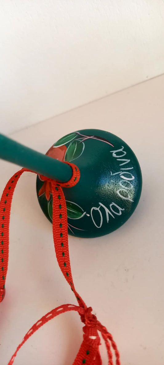 Γούρι 2026 χειροποίητη σβούρα