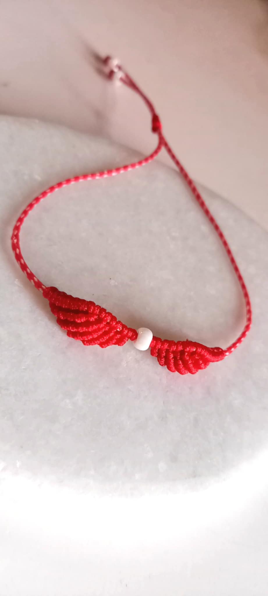 Βραχιόλι μαρτάκι με φτερά αγγέλου