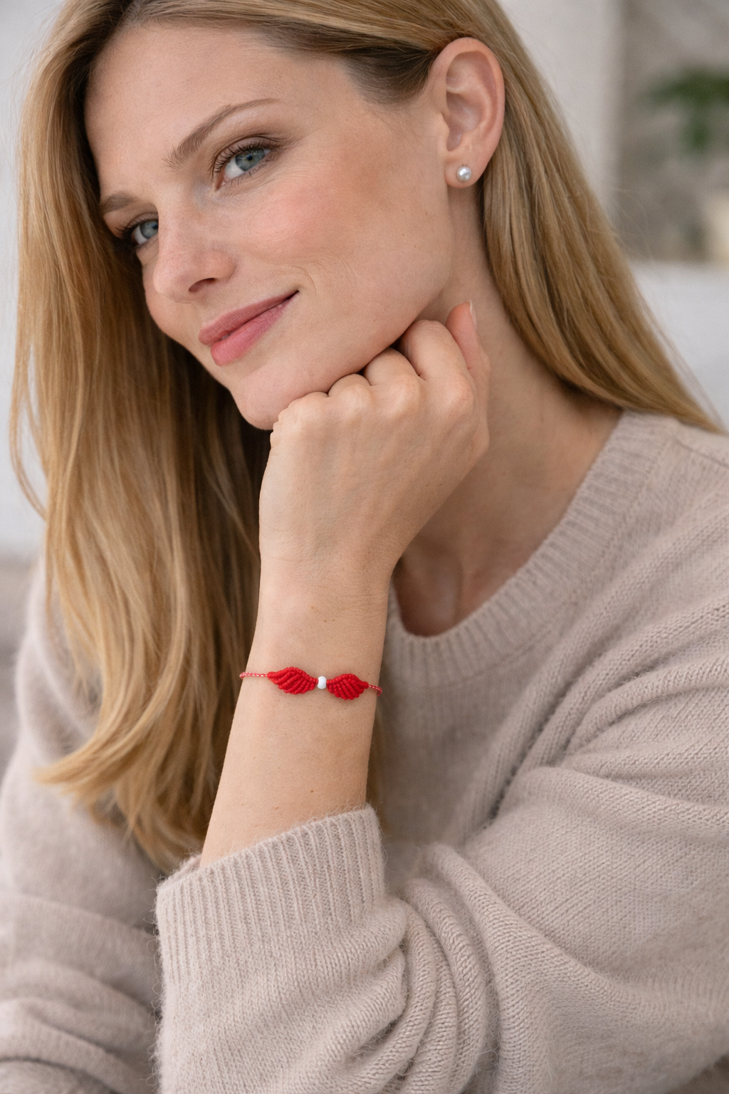 Βραχιόλι μαρτάκι με φτερά αγγέλου