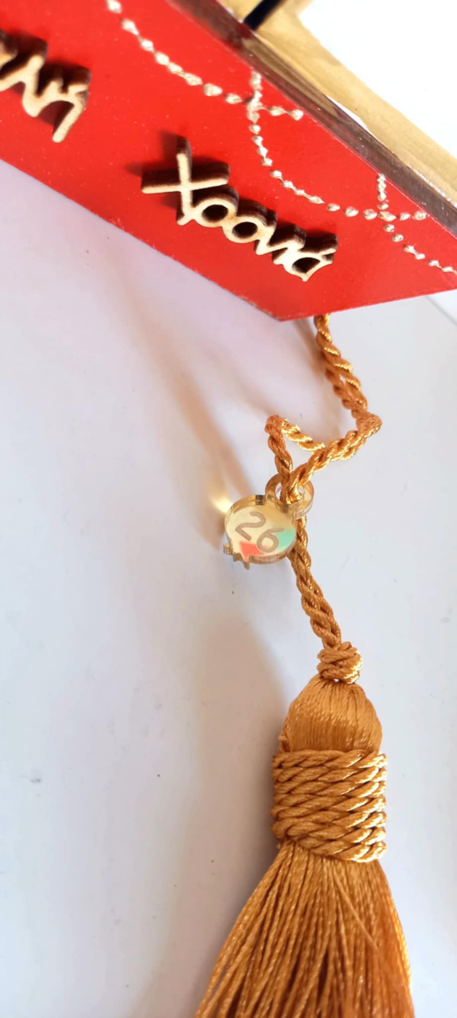 Επιτραπέζιο γούρι 2026 ξύλινο καράβι