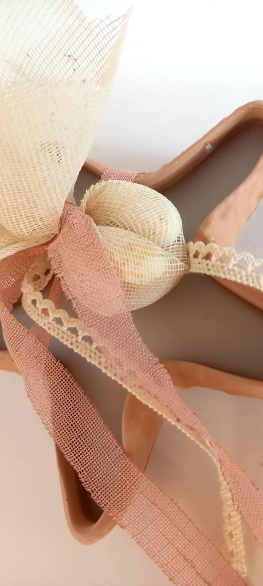 Μπομπονιέρα γάμου - βάπτισης αστερίας με κερί