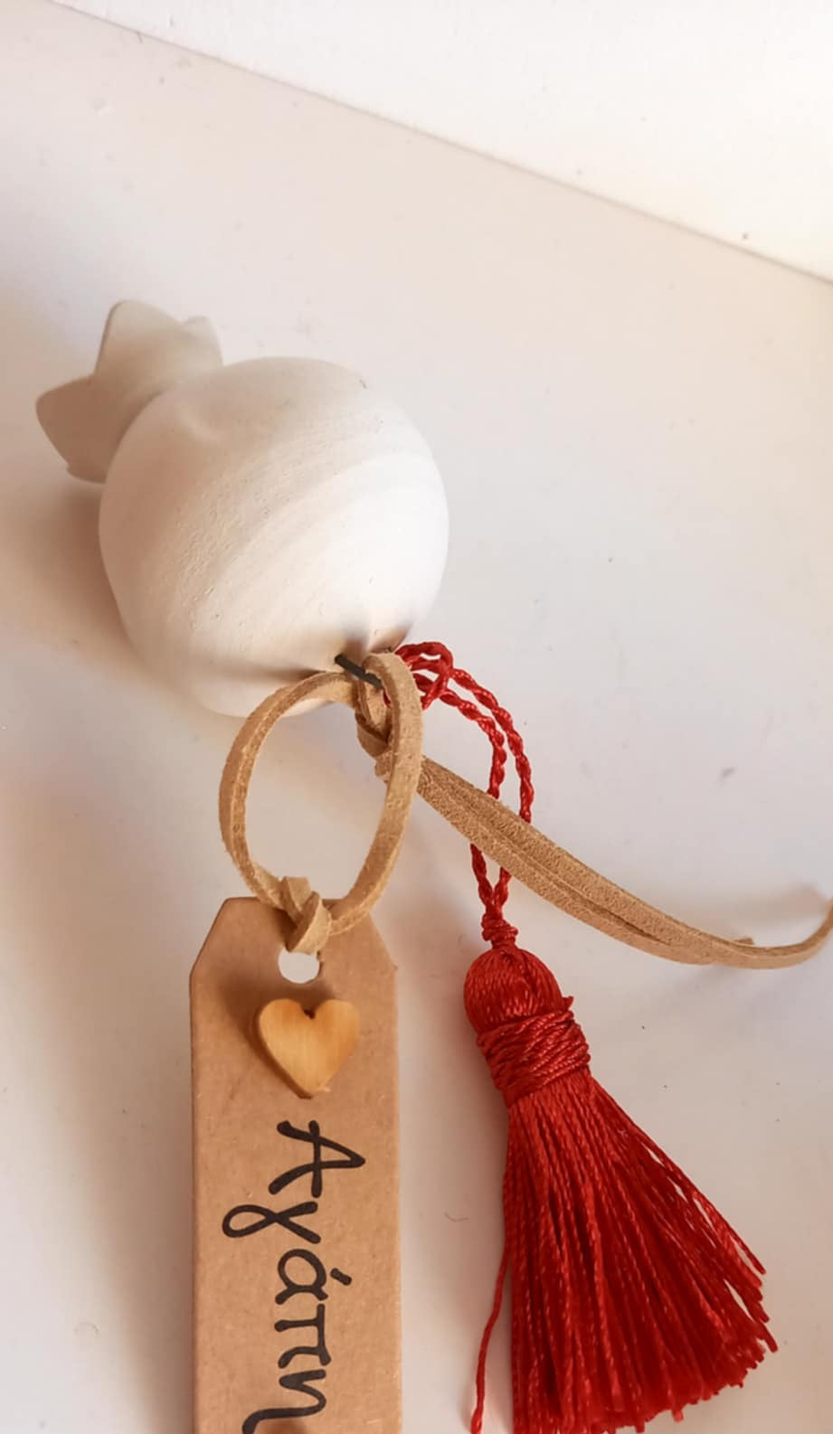 ΕπΙτραπέζιο γούρι 2026 κεραμικό ρόδι