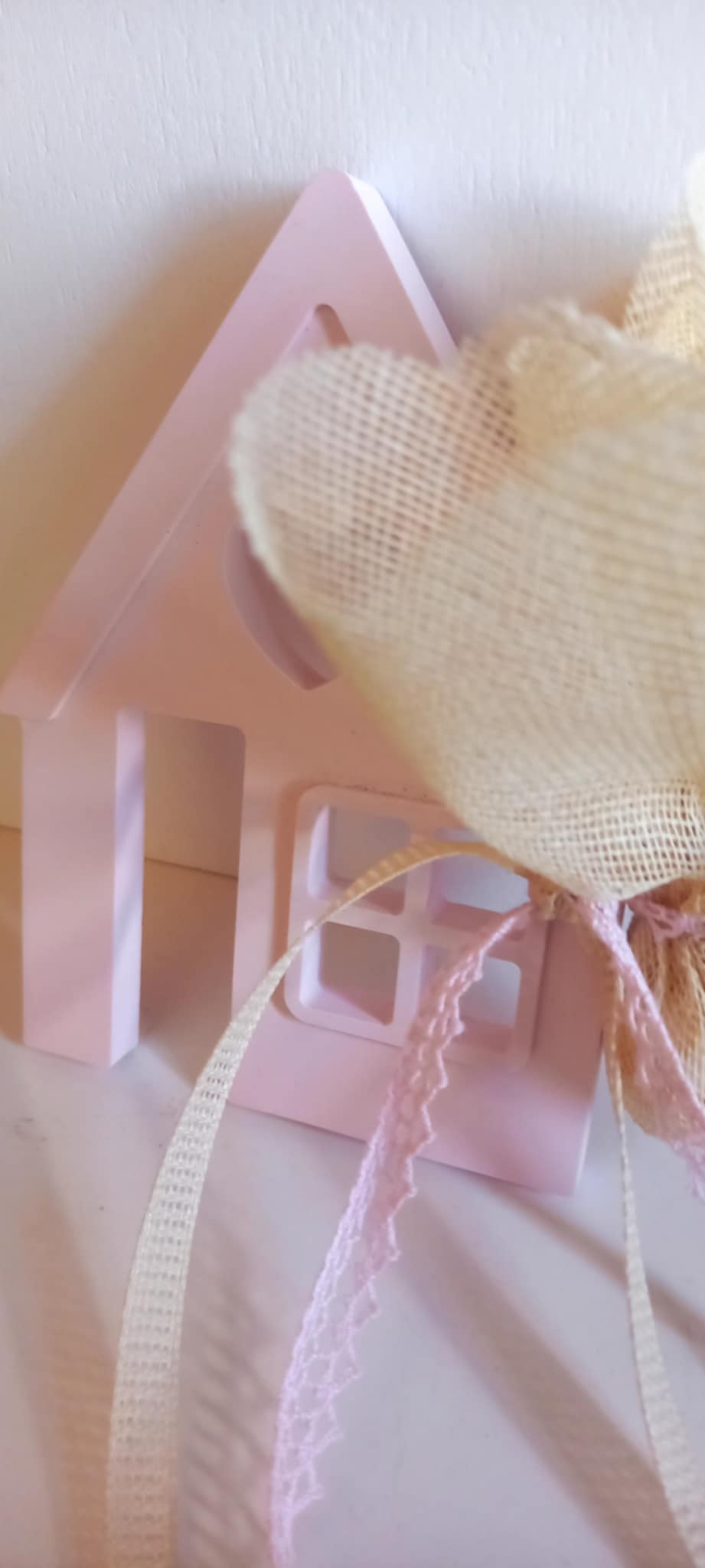 Μπομπονιέρα βάπτισης κεραμικό σπιτάκι