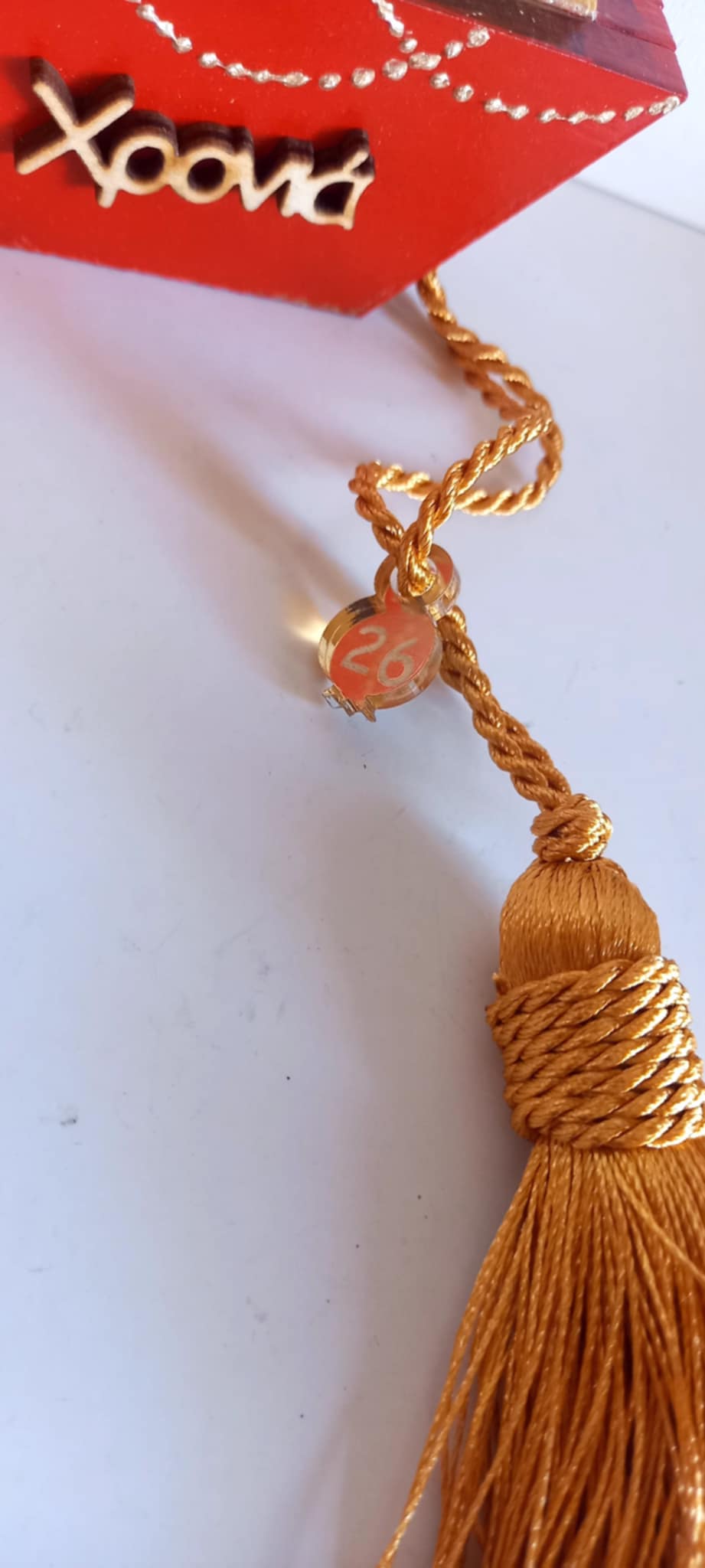 Επιτραπέζιο γούρι 2026 ξύλινο καράβι