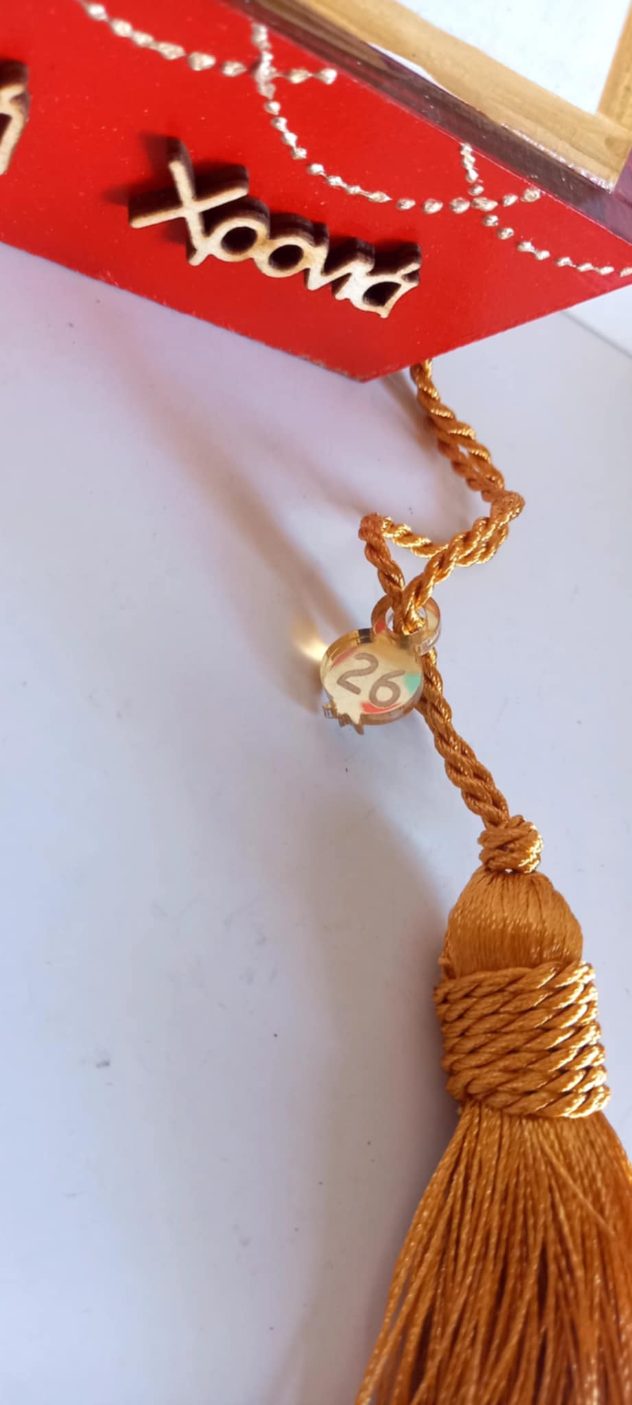 Επιτραπέζιο γούρι 2026 ξύλινο καράβι