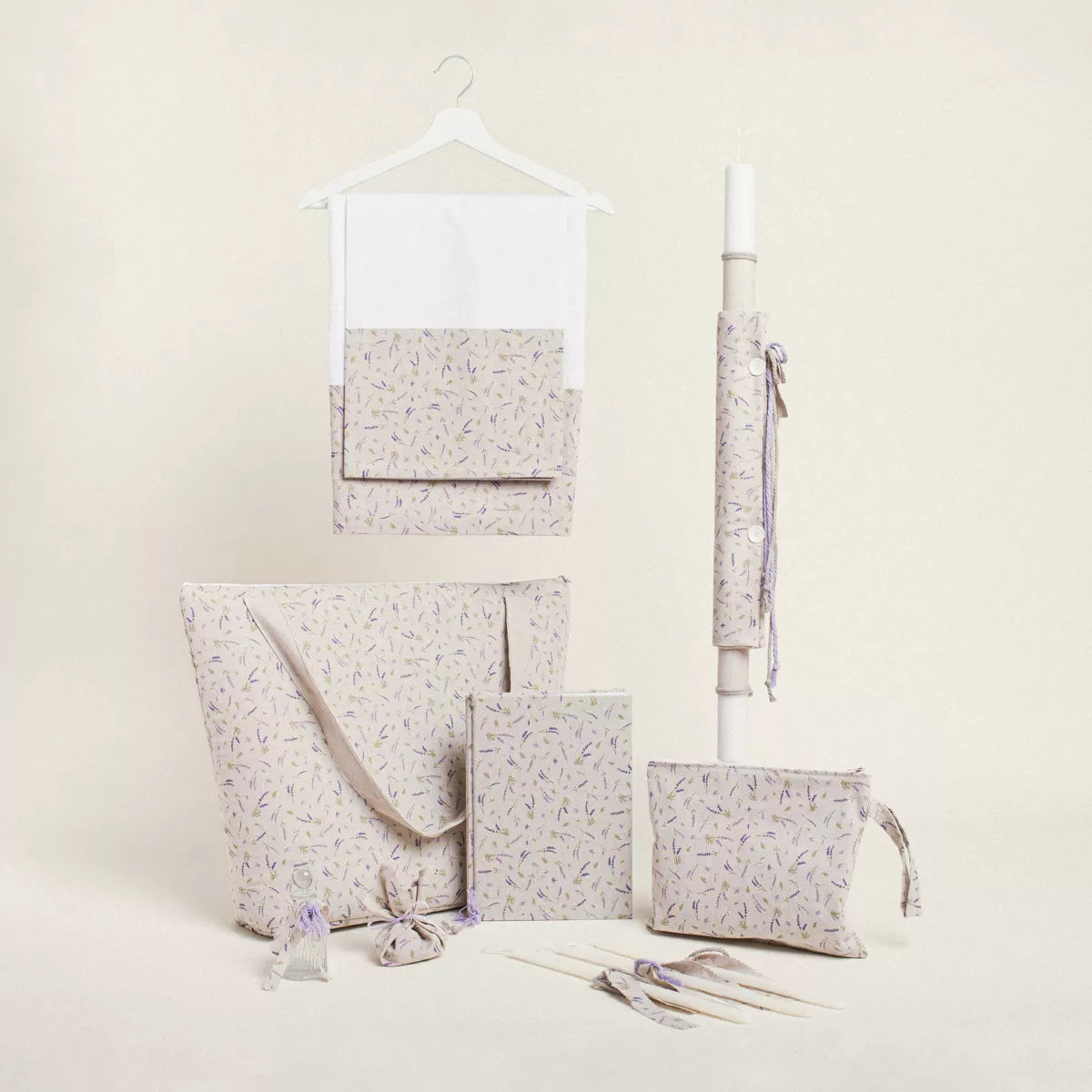 Σετ βάπτισης μικρή λεβάντα