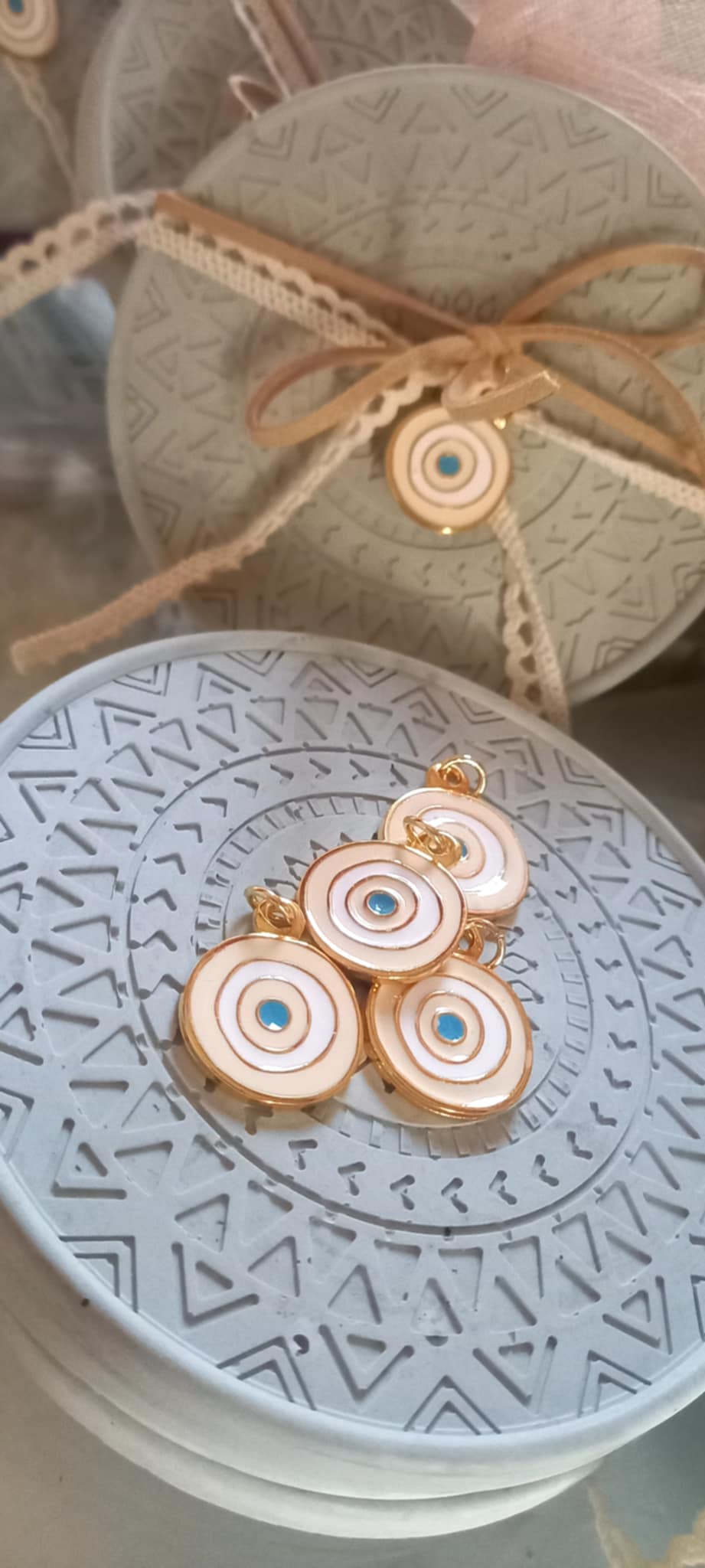 Μπομπονιέρα βάπτισης κεραμικό σουβέρ