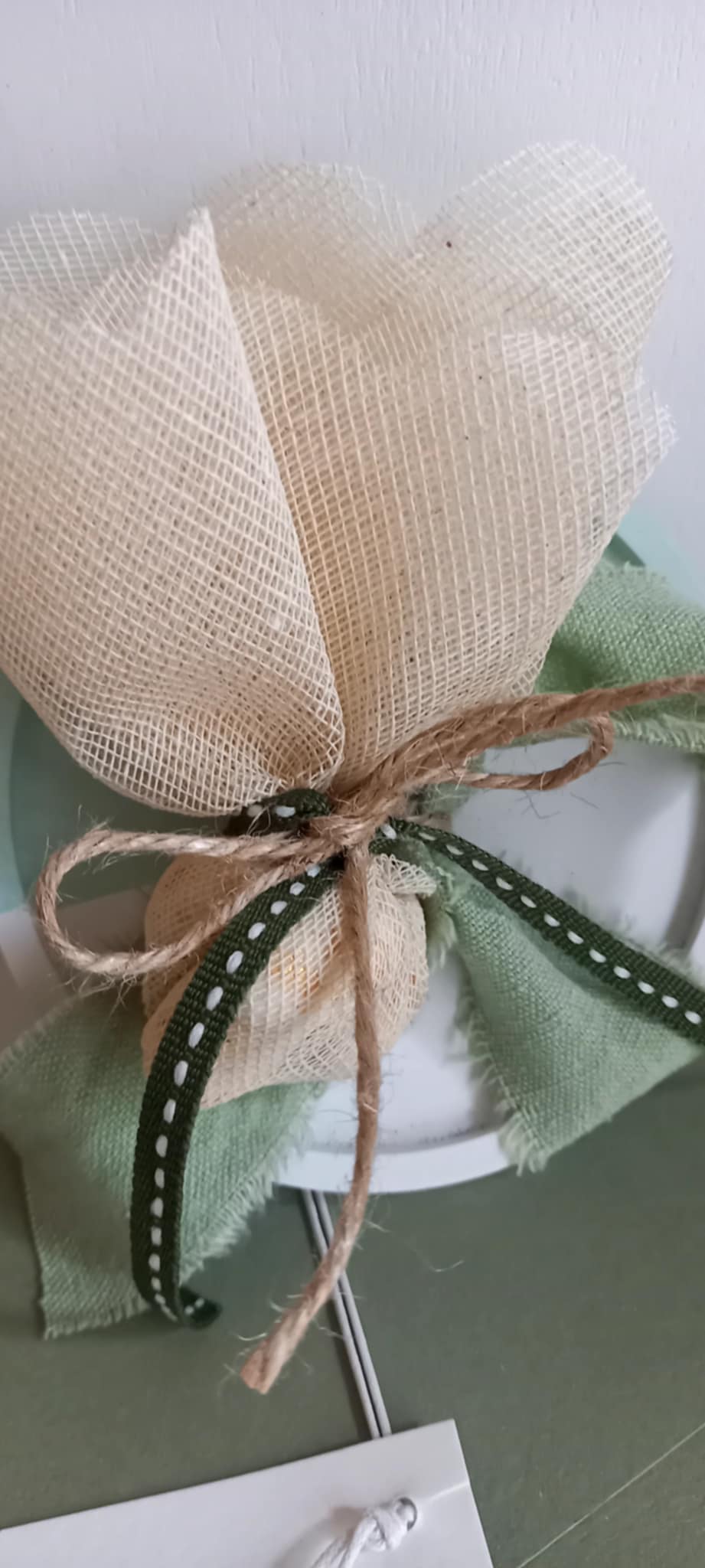 Μπομπονιέρα γάμου - βάπτισης σουβέρ