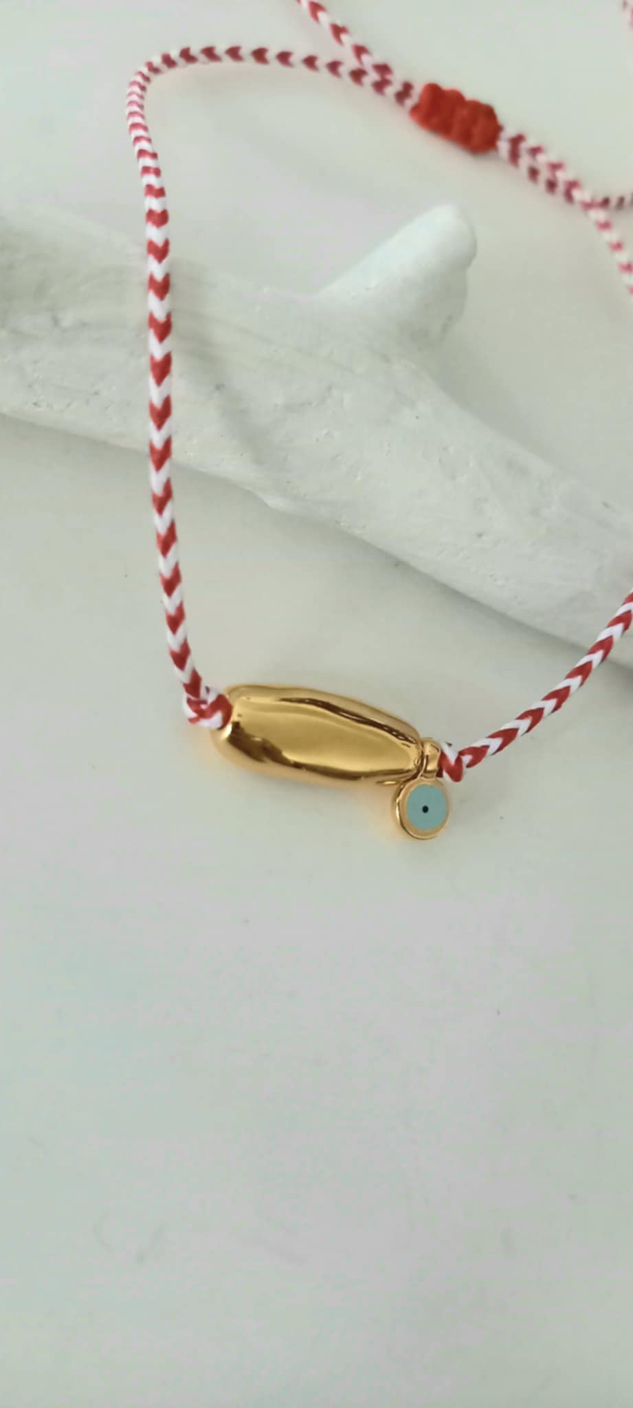 Βραχιόλι μαρτάκι με μπάρα και μάτι